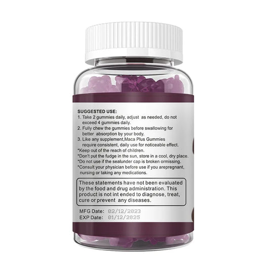 Maca Gummies for Buttock Enhancement | Plump & Lift Naturally