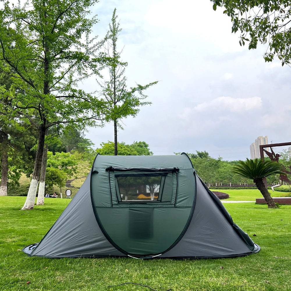 Spacious Waterproof Pop-Up Tent for 5-8 People | Quick Open Design