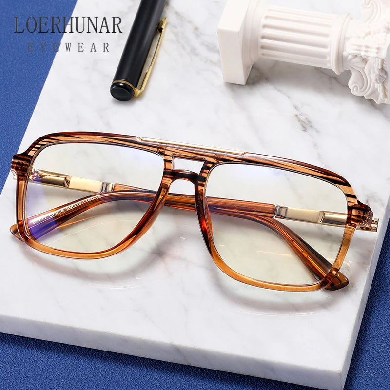 Fashion Retro Reading Glasses | Anti Blue Light Prescription Eyewear