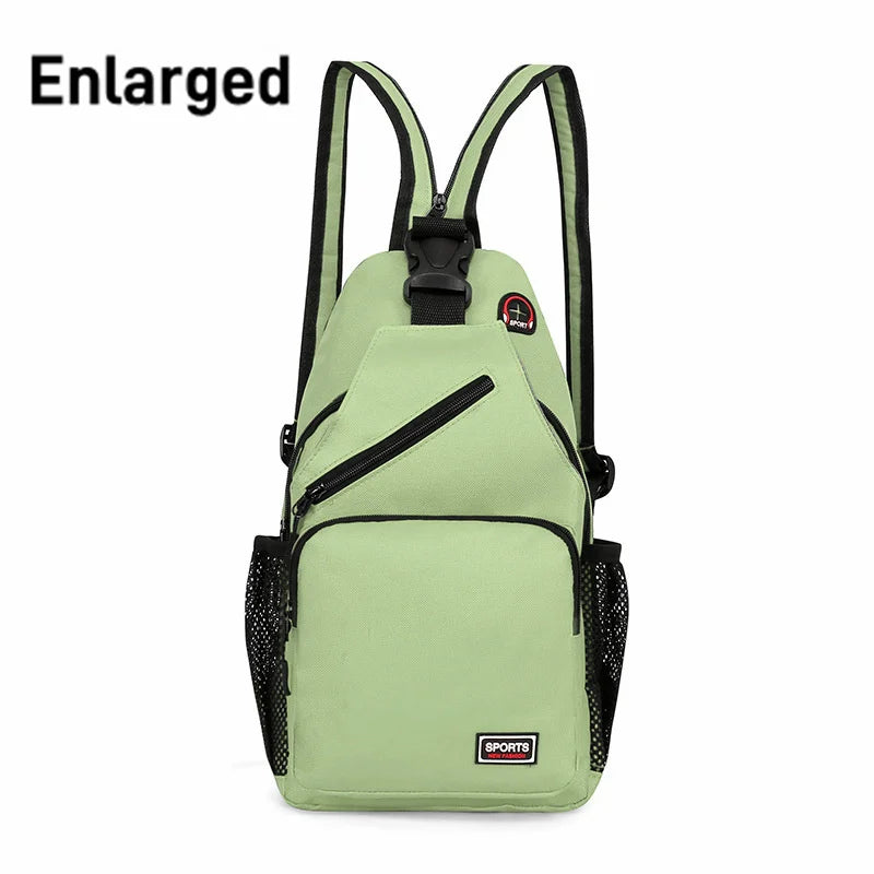 Adjustable Women's Chest Bag | Versatile Small Sports Backpack