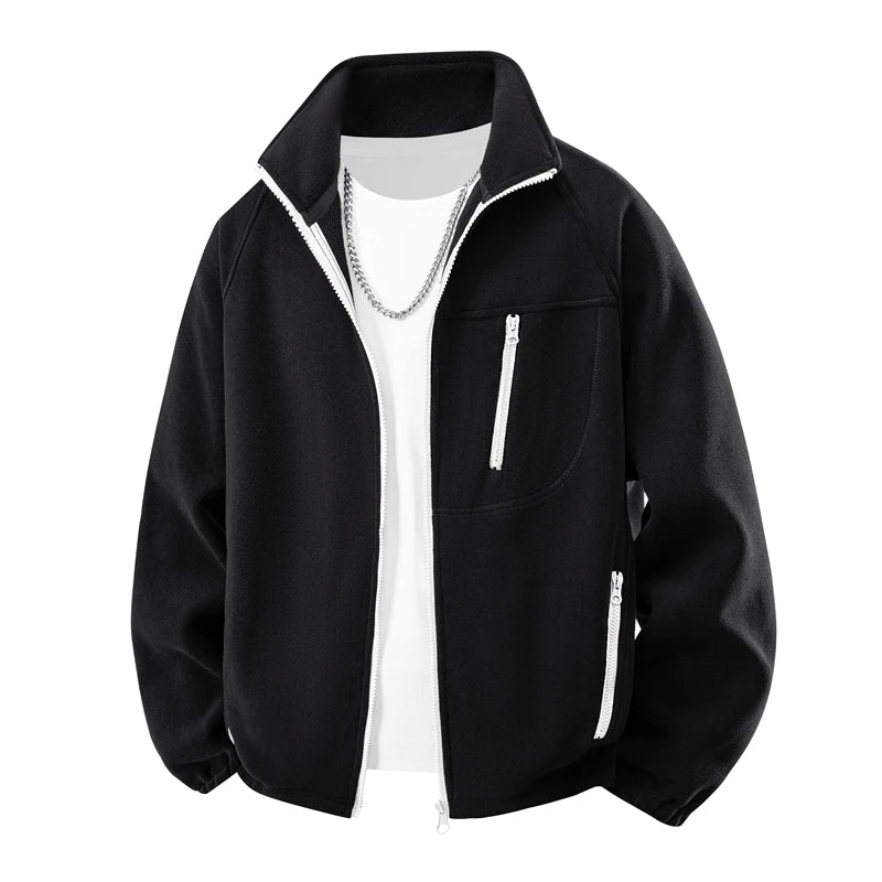 Lightweight Waterproof Fleece Jacket for Outdoor Adventures