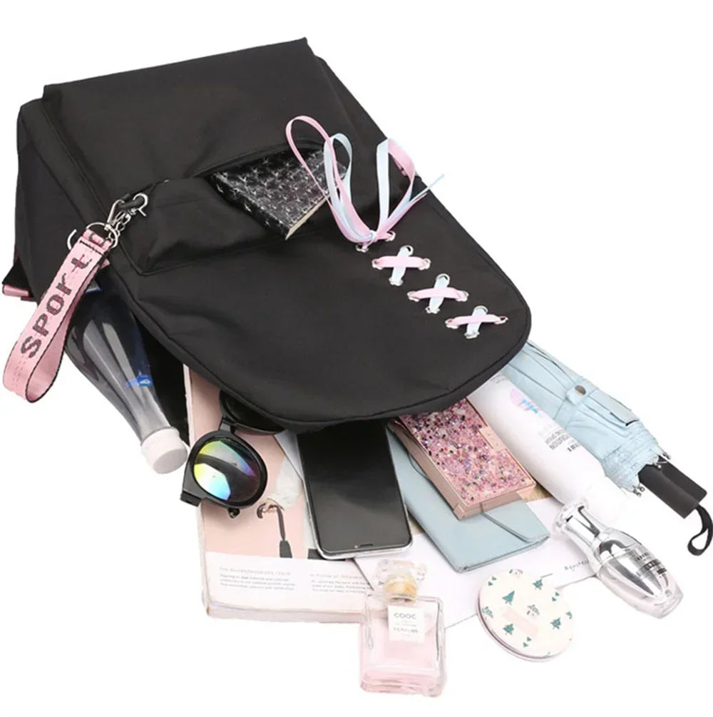 Adorable 3D Panda School Bag Set for Teens | Stylish & Practical