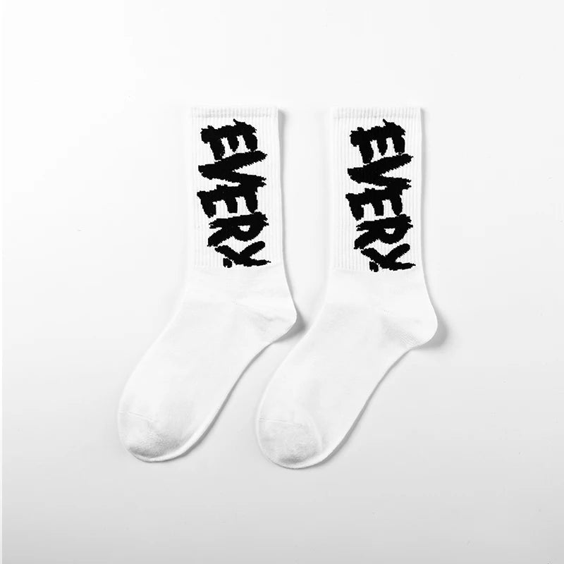 Trendy Unisex Cartoon Cotton Crew Socks | Comfort Meets Style