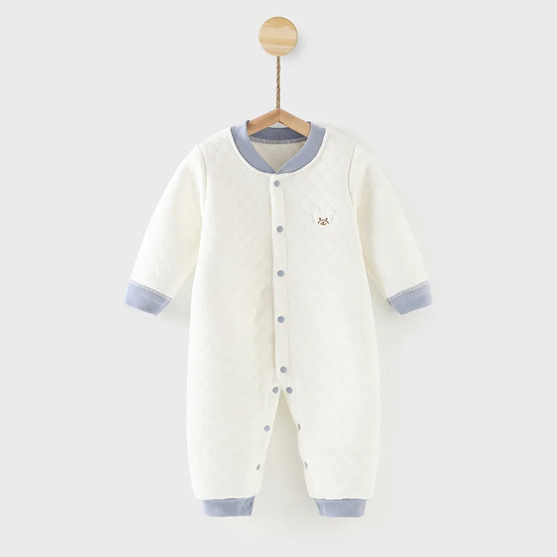 Infant Autumn Winter Romper Suit | Cozy Cotton One-Piece Outfit