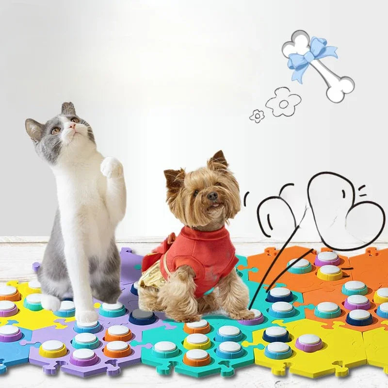 Pet Communication Buttons | Dog & Cat Voice Record Clickers