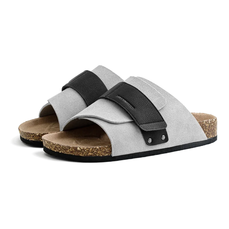 Men's Color-Block Slide-On Sandals | Comfortable Summer Mules