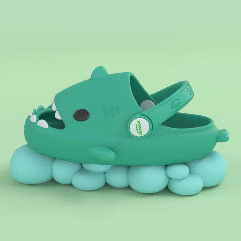 Kids Shark Slippers | Cartoon Non-slip Soft Sandals for Summer