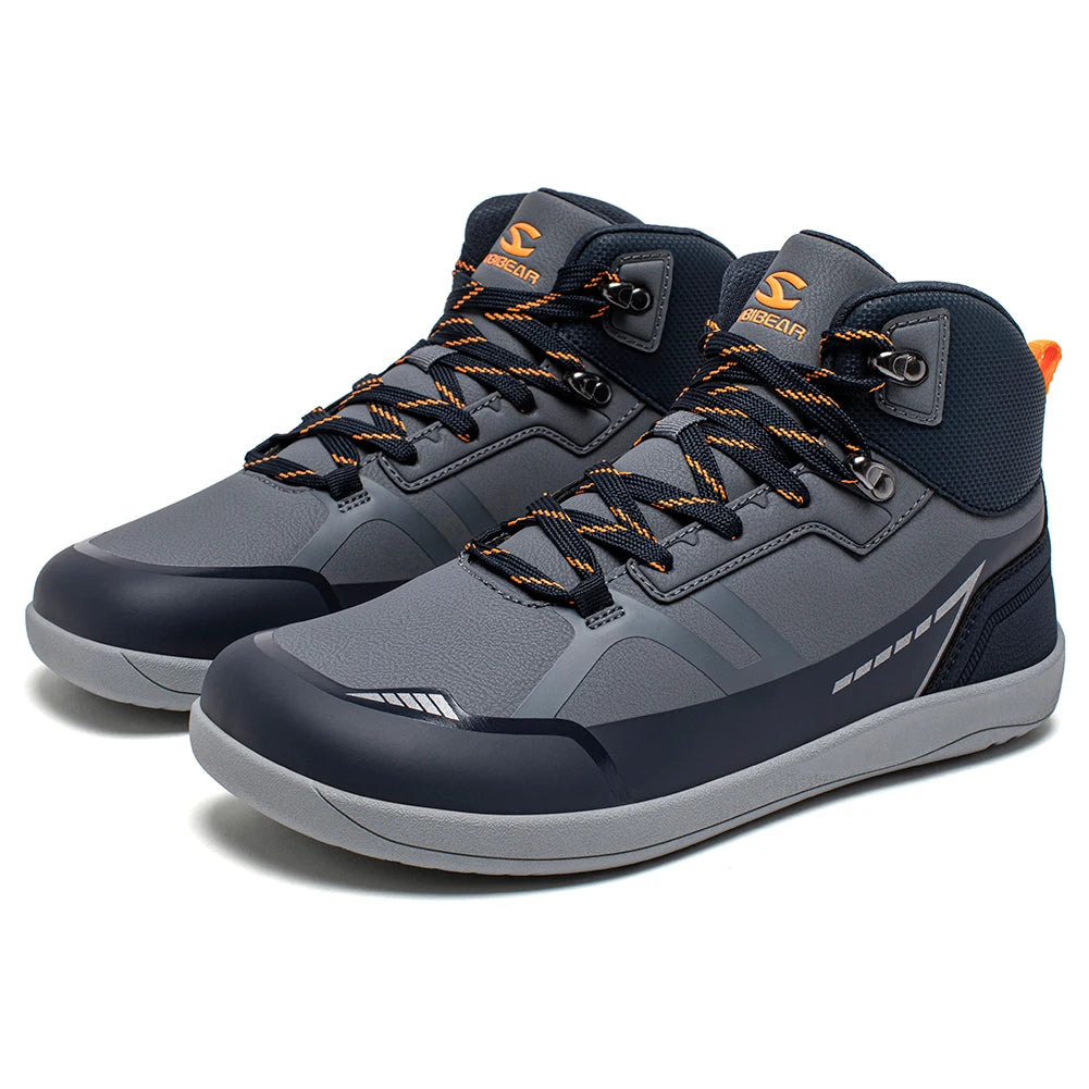 Unisex Mid Top Barefoot Hiking Shoes | Comfortable Trail Boots