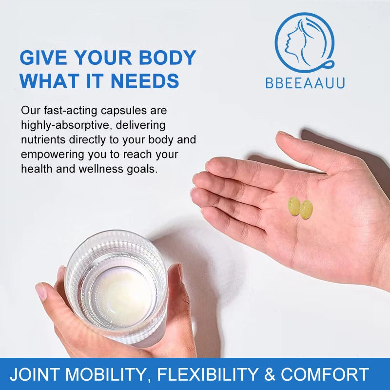 Vitamin D Glucosamine Chondroitin Capsules for Joint Relief