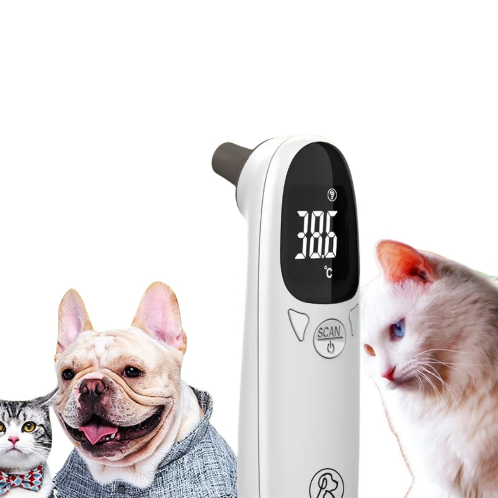 Non-Contact Infrared Pet Ear Thermometer | Fast & Accurate Measurement