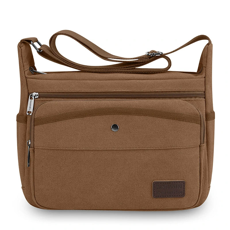 Bolsos de Lona Casuales para Hombres | Bandolera Cruzada Versátil