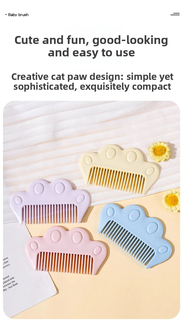 Gentle Baby Hair Wash Brush Set | Soft Bristle Scalp Massager