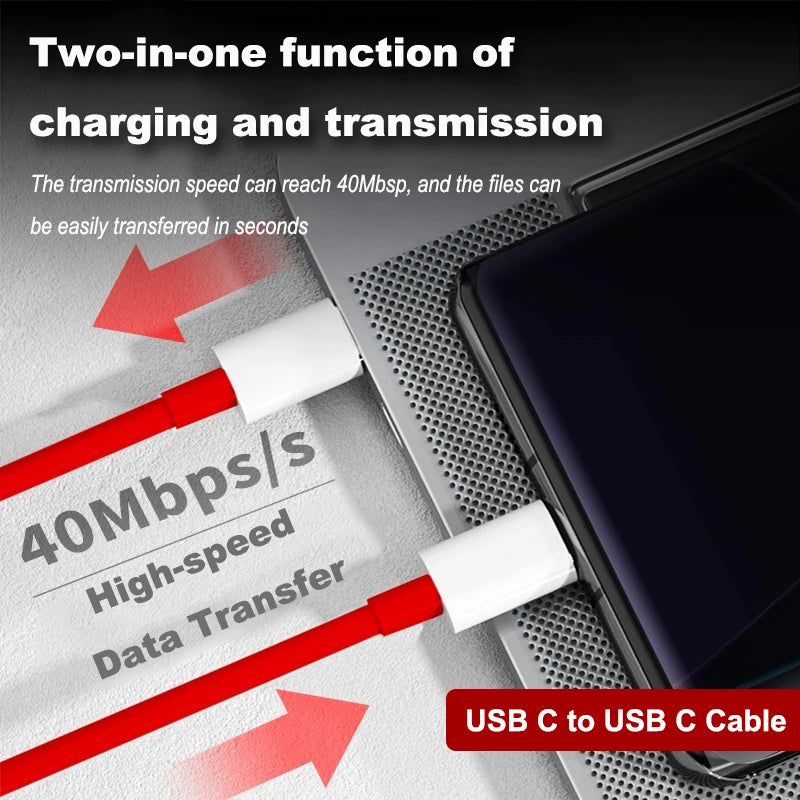 100W USB Type-C Fast Charge Cable | Ultra-Fast Charging Solution