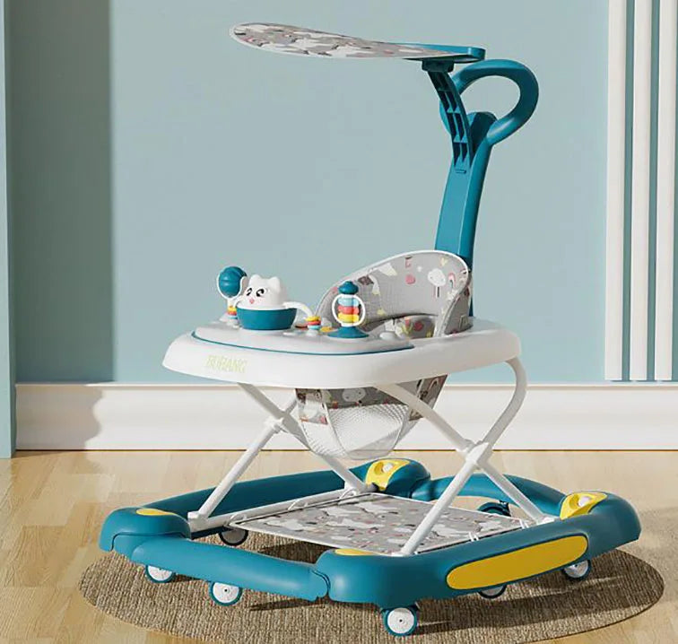 Multi-Functional Baby Walker with Awning | Safe & Fun Mobility