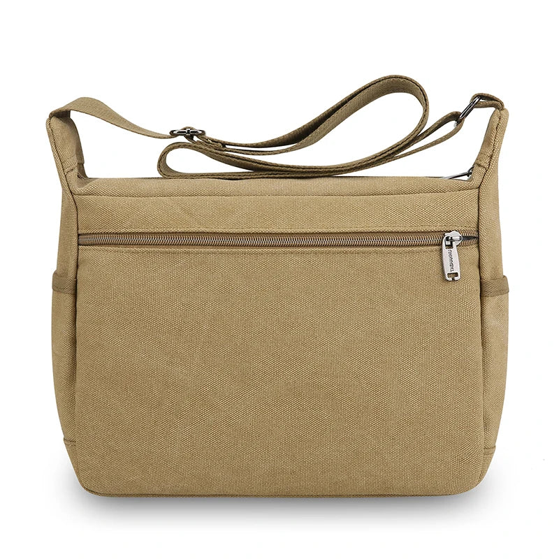 Men's Canvas Shoulder Bags | Stylish Crossbody Messenger Bags
