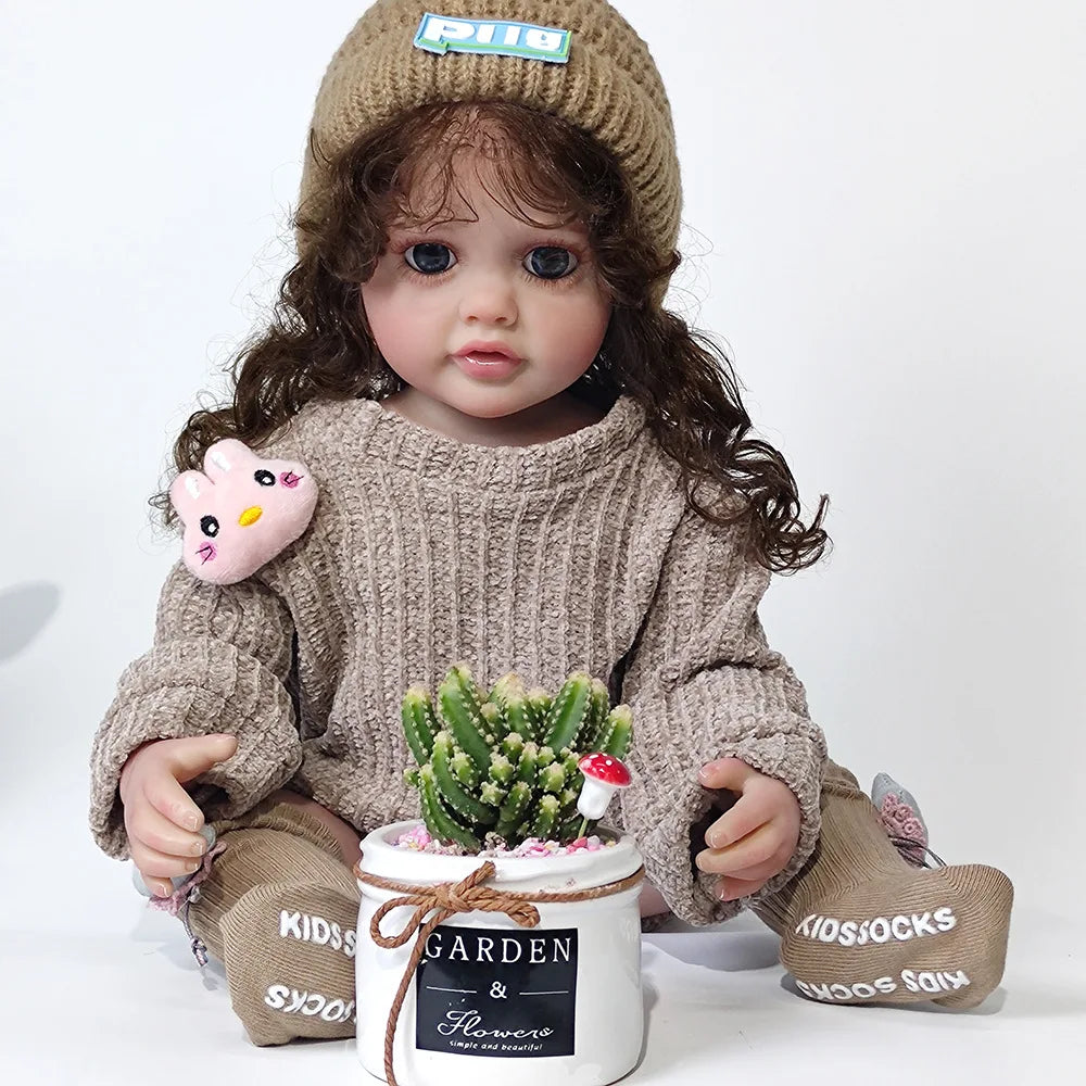 Muñeca Reborn Realista | Juguete Realista de Cuerpo Completo para Bebés