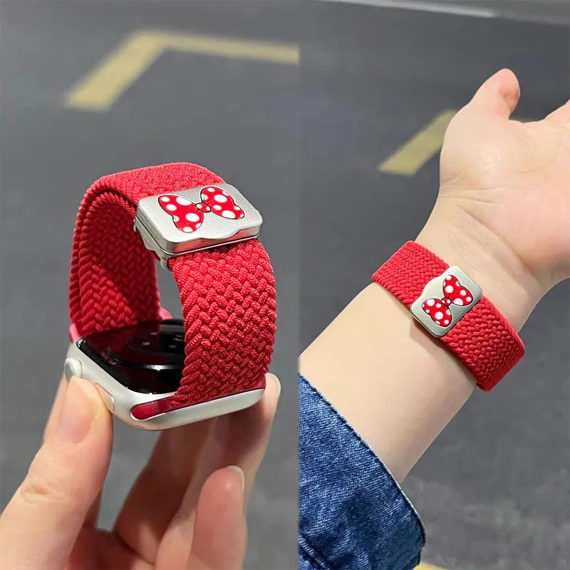 Braided Magnetic Nylon Band for Smartwatch | Comfortable Bracelet Strap