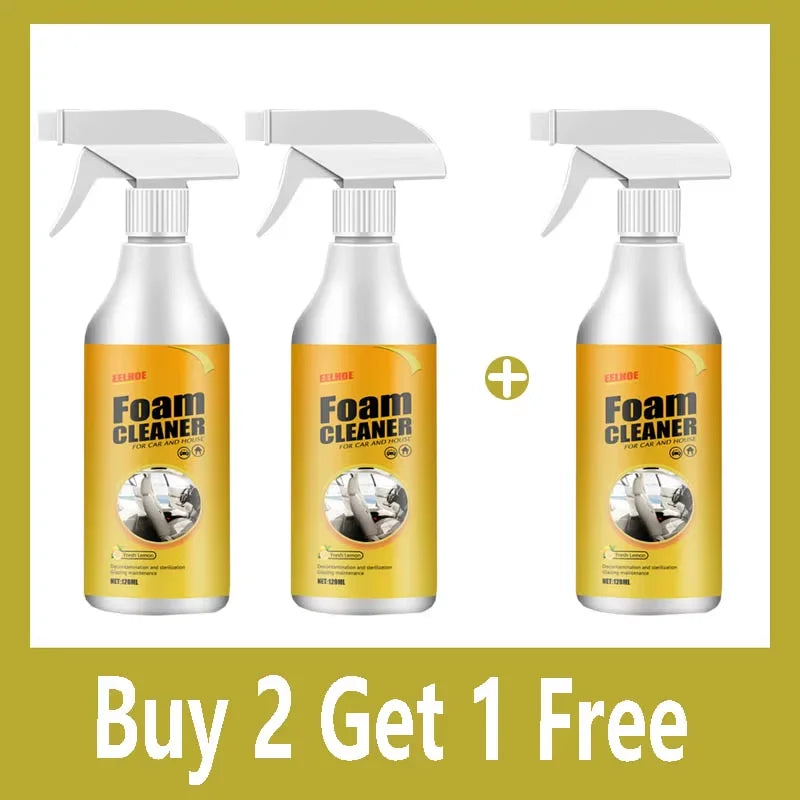 Powerful Multifunctional Car Upholstery Cleaner | Waterless Wash
