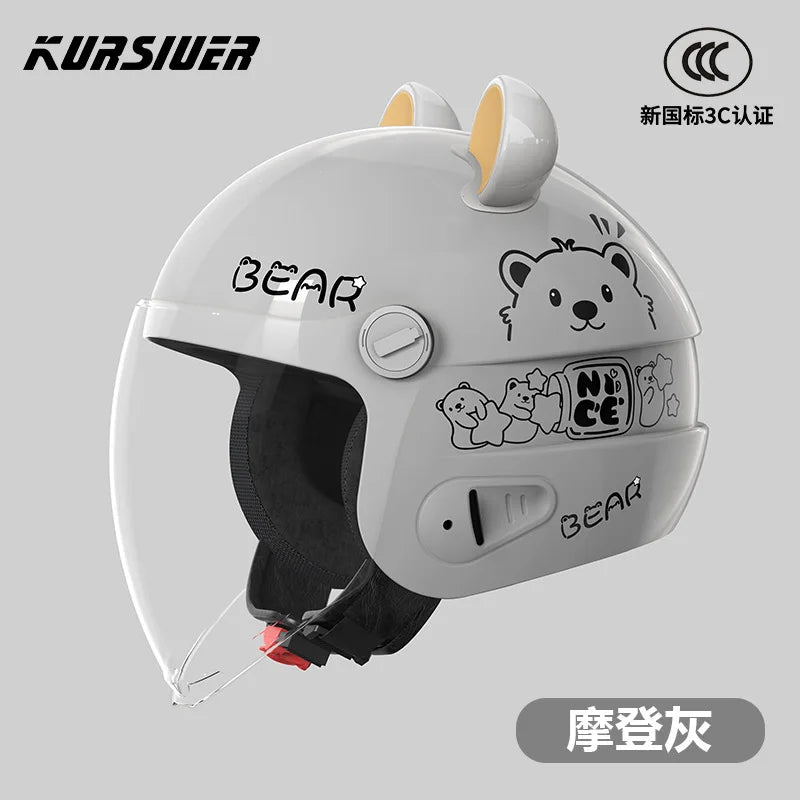 Casco Clásico Retro de Motocicleta Tipo Jet | Equipo de Seguridad Definitivo para Ciclistas
