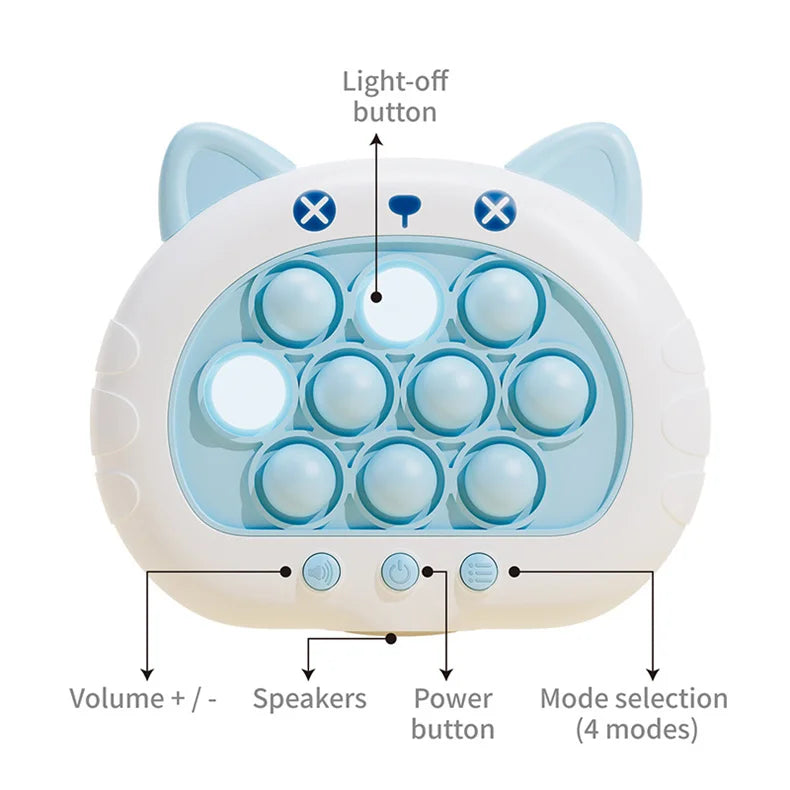 Light Up Push Electronic Puzzle Console | Fun Fidget Toy