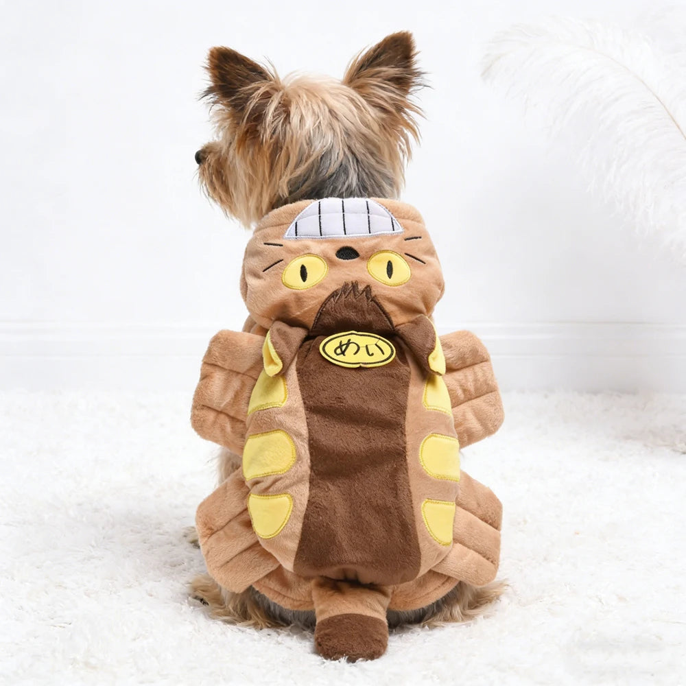 Warm Fleece Halloween Clothes for Small Dogs | Cozy Dog Jackets