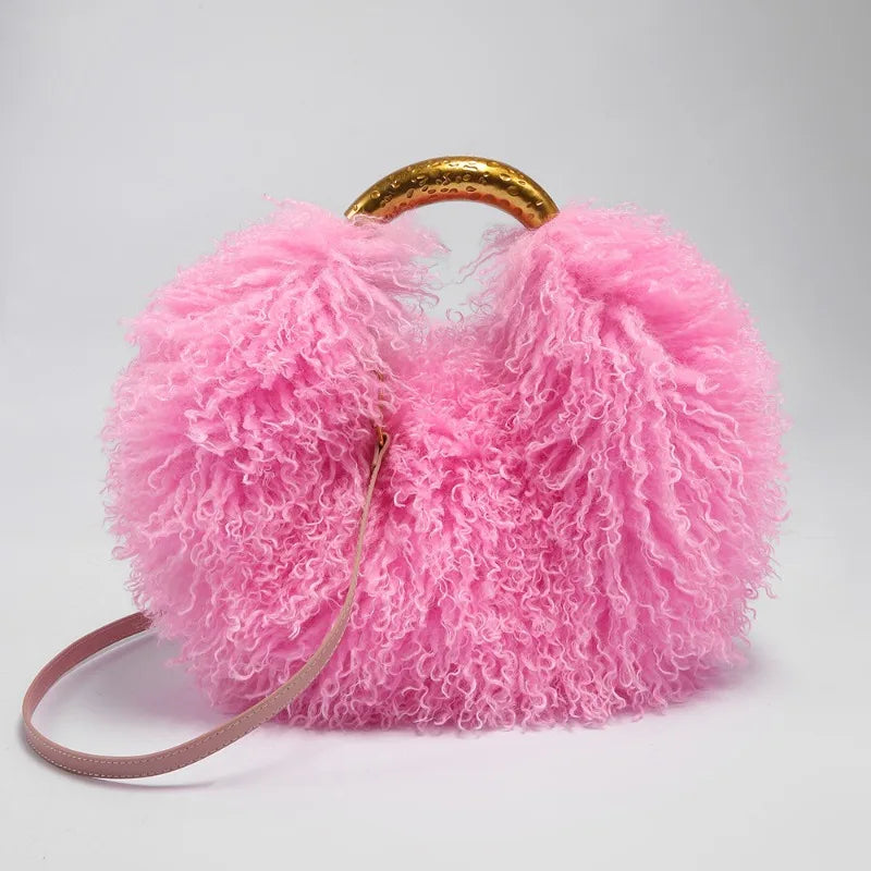 Bolso de hombro de piel sintética para mujer | Elegante bolso de playa para toda ocasión