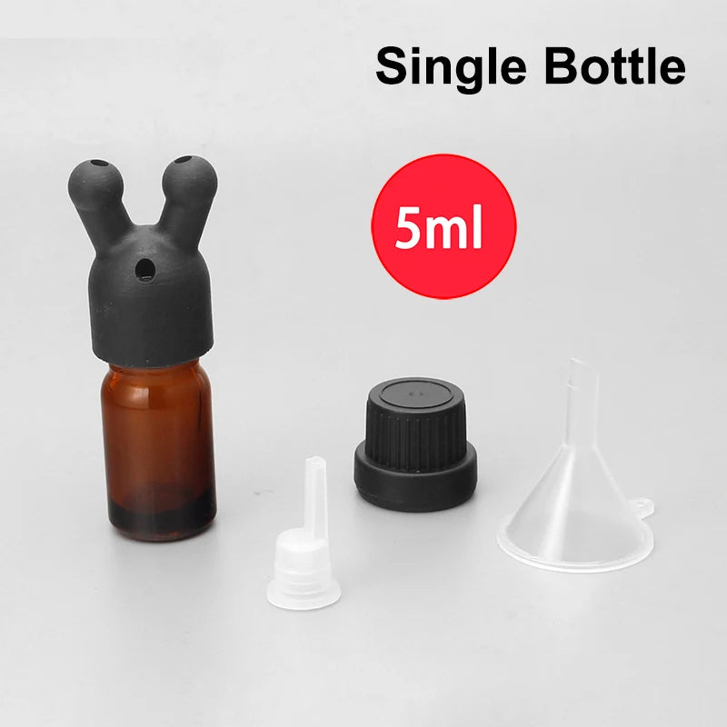 Mini Leakproof Essential Oil Inhaler Bottle | Portable Aromatherapy Dispenser