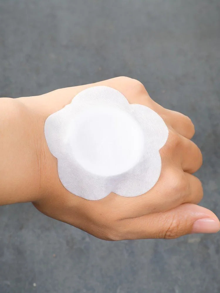 50pcs Disposable Castor Oil Pack Stickers | Hypoallergenic Belly Button Protectors