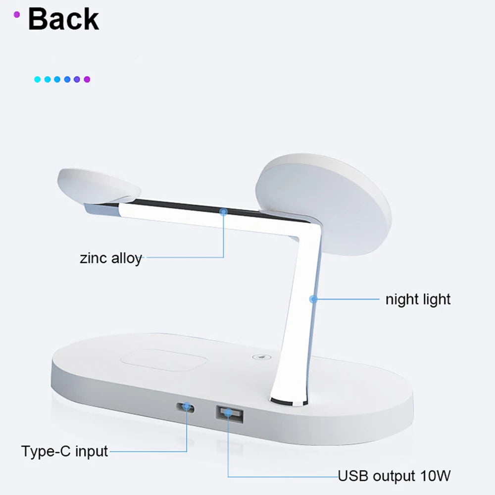 Foldable 3-in-1 Wireless Charging Station | Fast Charging & Travel Ready