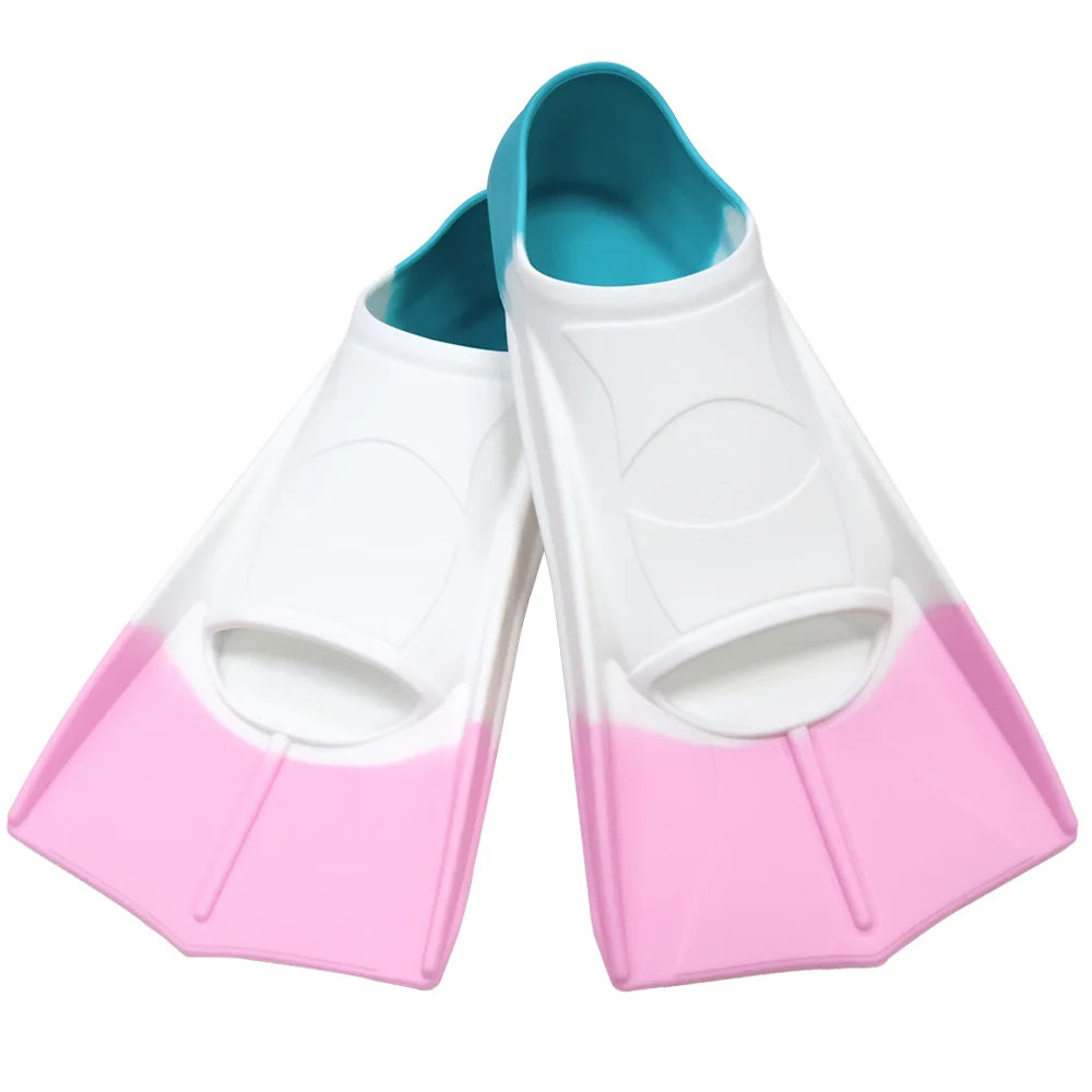 Professional Short Diving Fins for Enhanced Swim Training