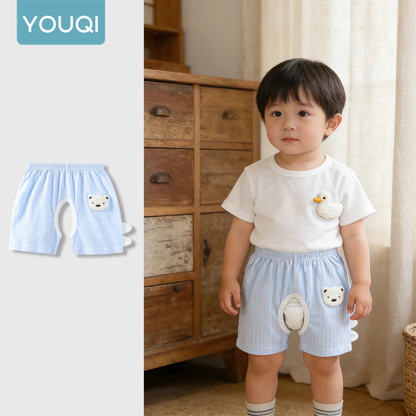 Stylish Baby Casual Summer Shorts | Comfortable Toddler Pants