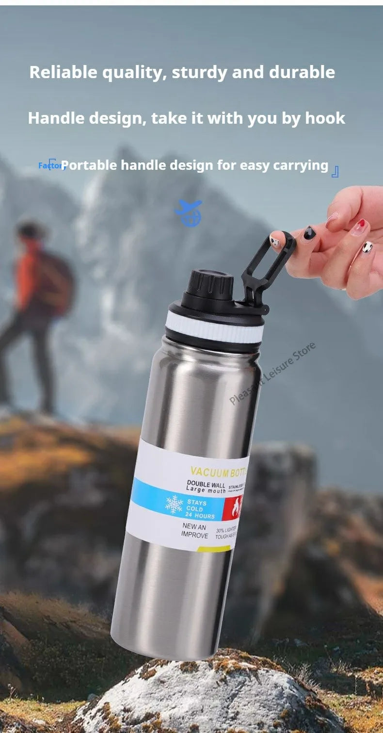 Stainless Steel Vacuum Thermos Bottle | Insulated Sport Mug
