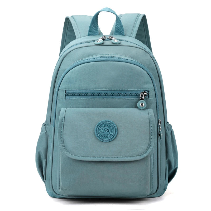 Stylish Lightweight Black Commuter Backpack for Women