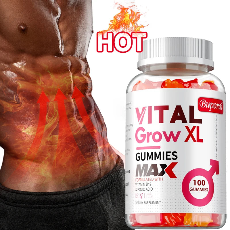 XL Male Gummies for Muscle Growth & Enhanced Performance