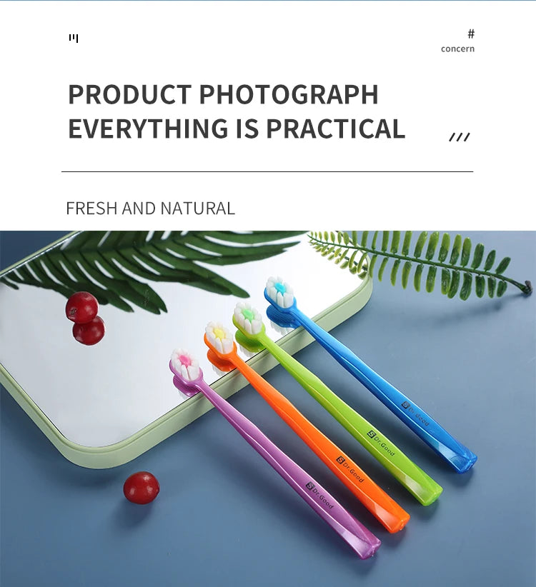 Gentle Bristle Toothbrushes for Sensitive Gums | Ideal for Daily Care