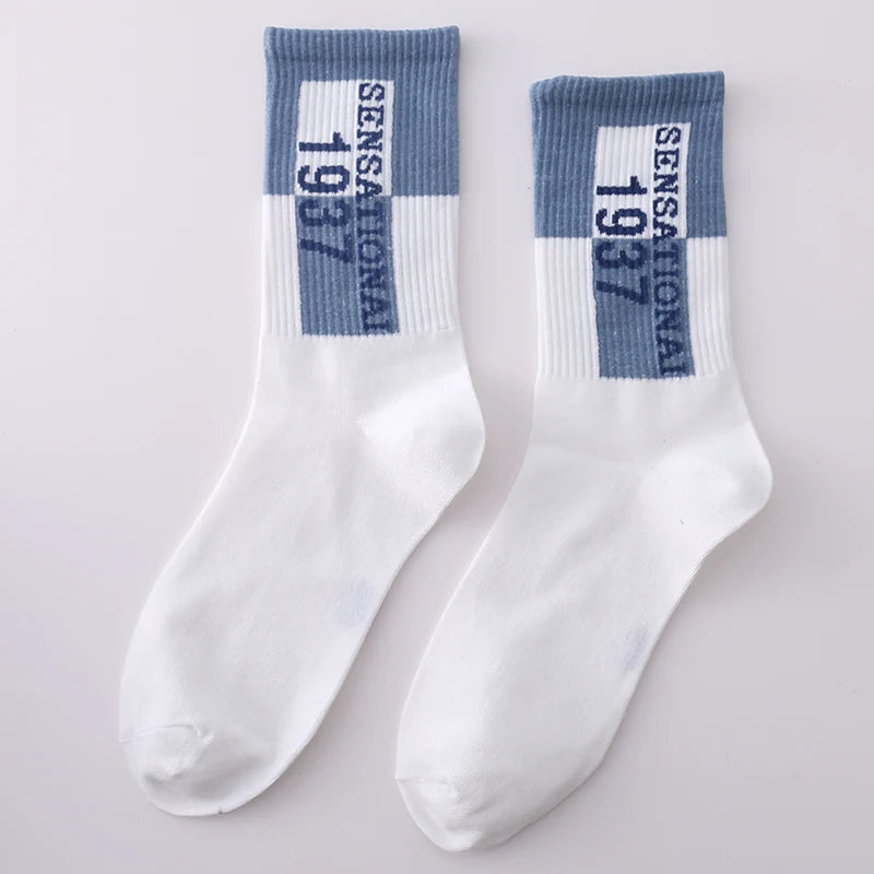 Trendy Unisex Cartoon Cotton Crew Socks | Comfort Meets Style
