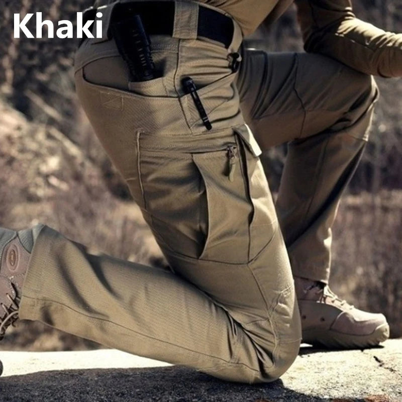 Men's Tactical Cargo Pants | Waterproof Multi-Pocket Outdoor Trousers