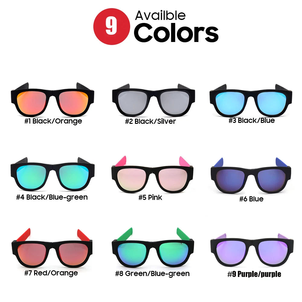 Foldable Polarized Sunglasses for Men | Stylish Sports Eyewear