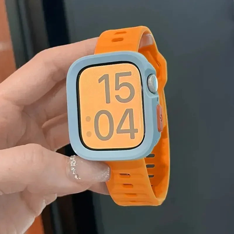 Silicone Case and Strap for Smart Watches | Comfortable & Durable