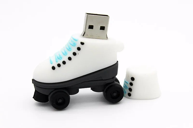 Cartoon Skates USB Flash Drive | Creative High-Speed Pendrive