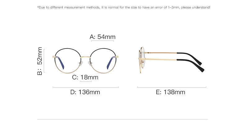 Stylish Myopia Prescription Glasses | Anti Blue Light Eyewear