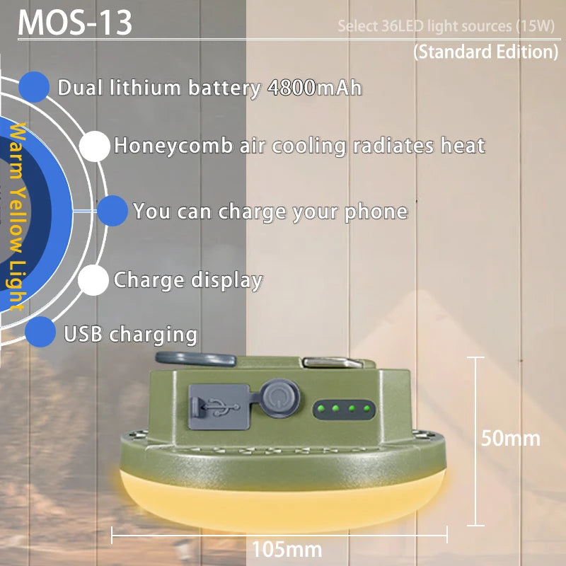 Portable Rechargeable Lantern | Perfect for Camping & Emergencies