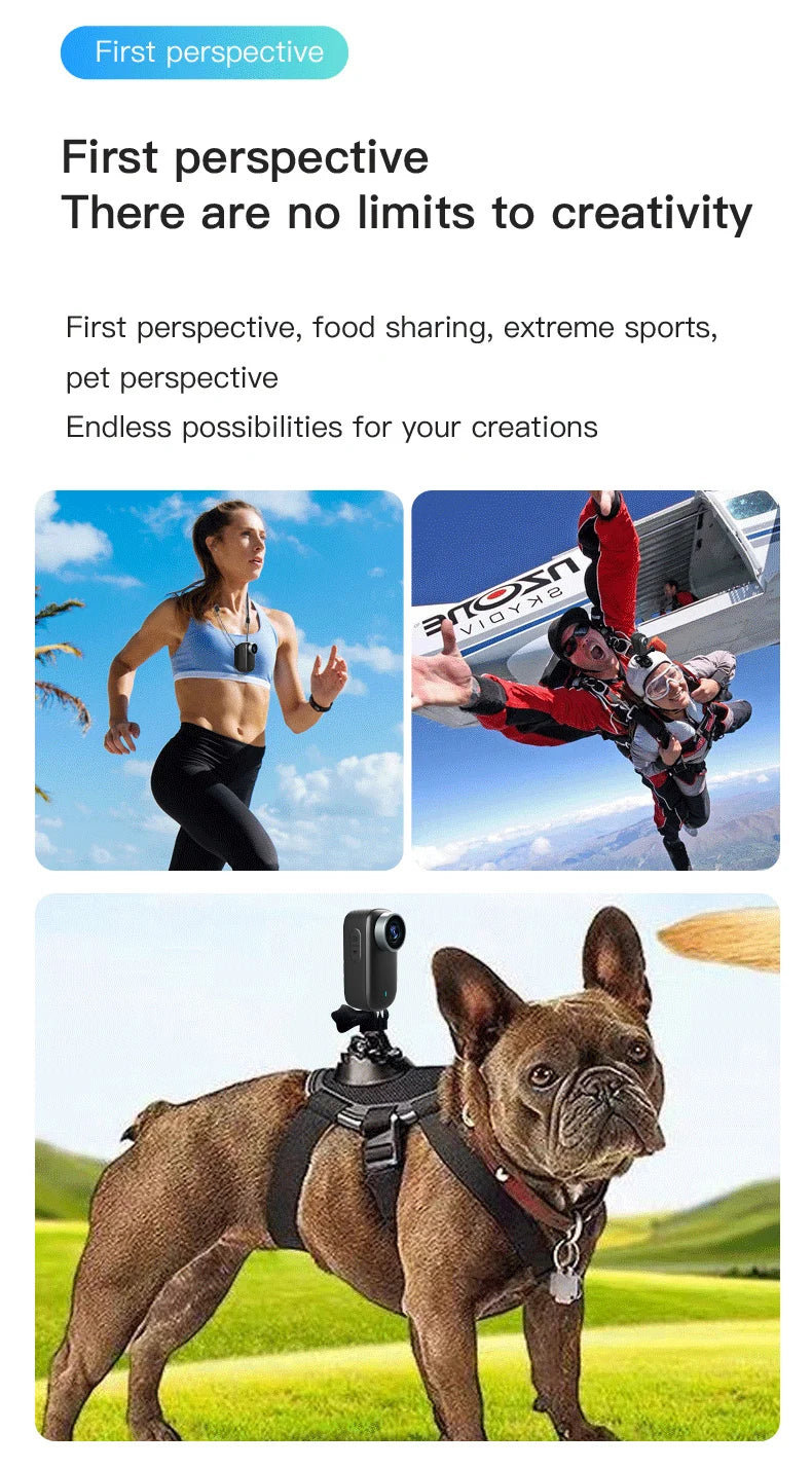 4K WiFi Waterproof Sports Camera | Outdoor Magnetic Action Cam