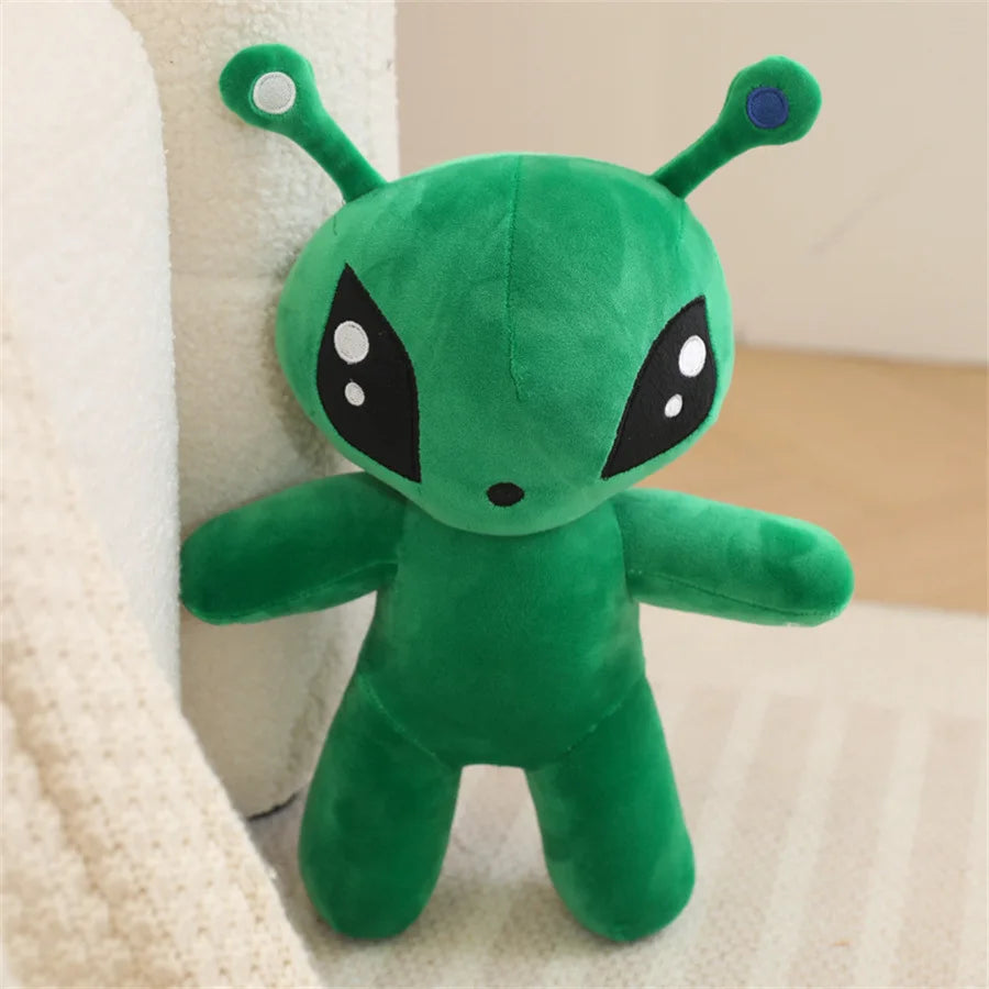 30cm Green Alien Plush Toy | Soft Anime Tentacled Doll