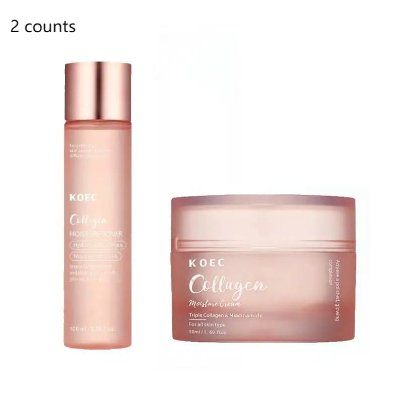 Revitalizing Collagen Toner & Moisturizing Cream Combo