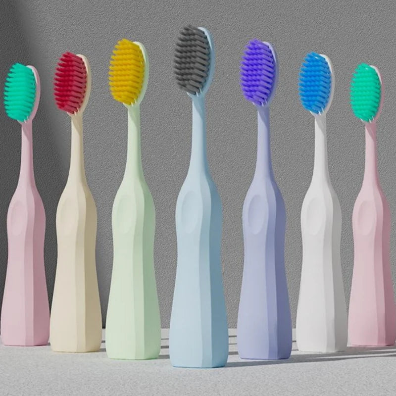 4-Pack Giant Head Soft Bristle Toothbrush | Extra-Large Oral Care