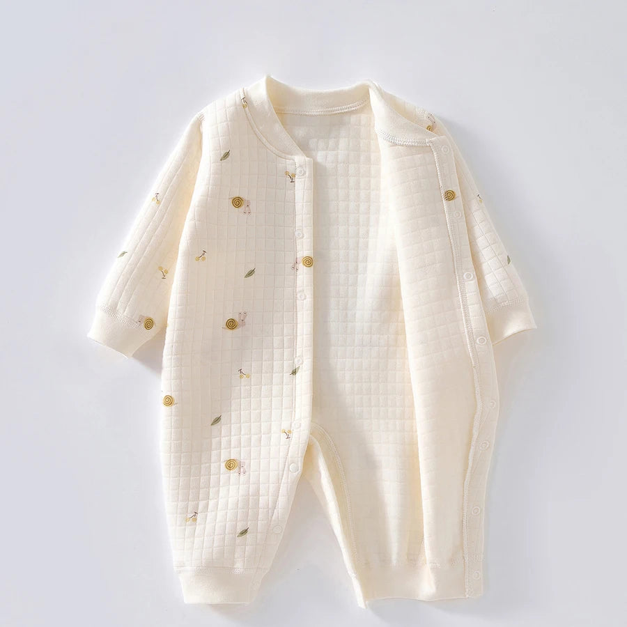 3 Layers Newborn Jumpsuit | Adorable Cotton Bear Bunny Romper