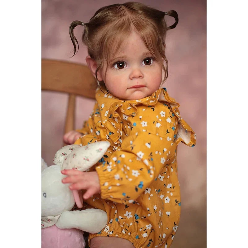 Handmade 60CM Reborn Toddler Doll | Lifelike Art Collectible
