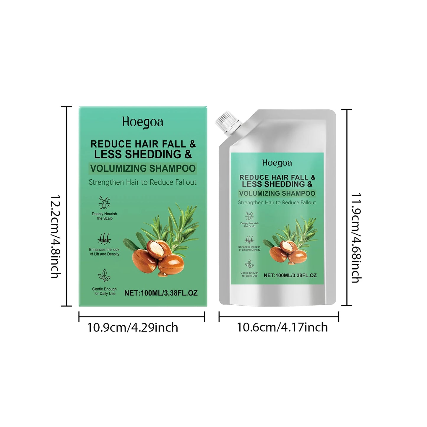Volumizing Care Shampoo | Daily Gentle Shampoo for Smoother Hair