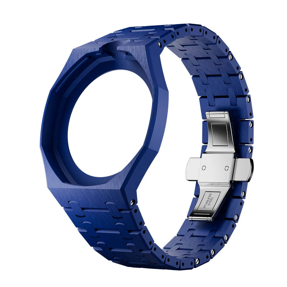 Soul Cool Ceramic Modification Kit For Swatch x AP Royal POP Biomaterials Watch Case Strap Pocket Changer To Wristwatch